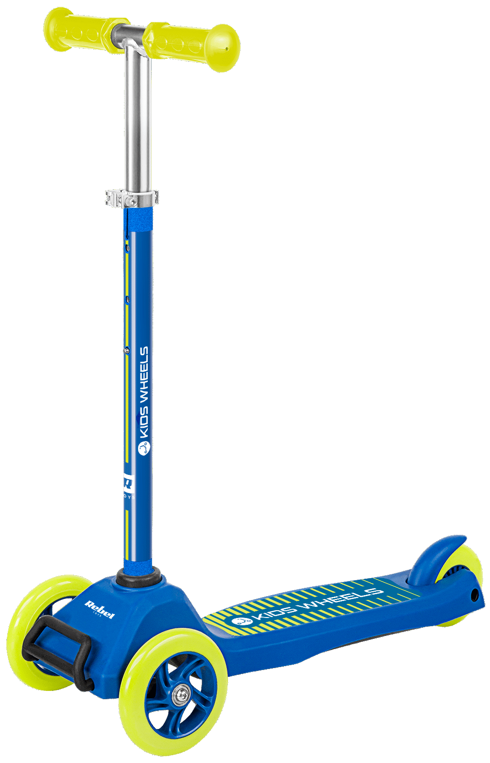 Rebel ZAB0121Y Driewieler Kinderstep - Geel