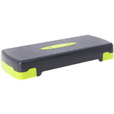 HMS AS002 Aerobic Fitness Stepbank (Groen, 3-traps, Verstelbaar)