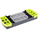 HMS HMS AS002 Aerobic Fitness Stepbank (Groen, 3-traps, Verstelbaar) HMS HMS AS002 Aerobic Fitness Stepbank (Groen, 3-traps, Verstelbaar)