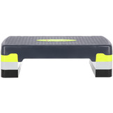 HMS AS002 Aerobic Fitness Stepbank (Groen, 3-traps, Verstelbaar)