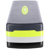 HMS AS002 Aerobic Fitness Stepbank (Groen, 3-traps, Verstelbaar)