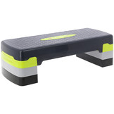 HMS AS002 Aerobic Fitness Stepbank (Groen, 3-traps, Verstelbaar)