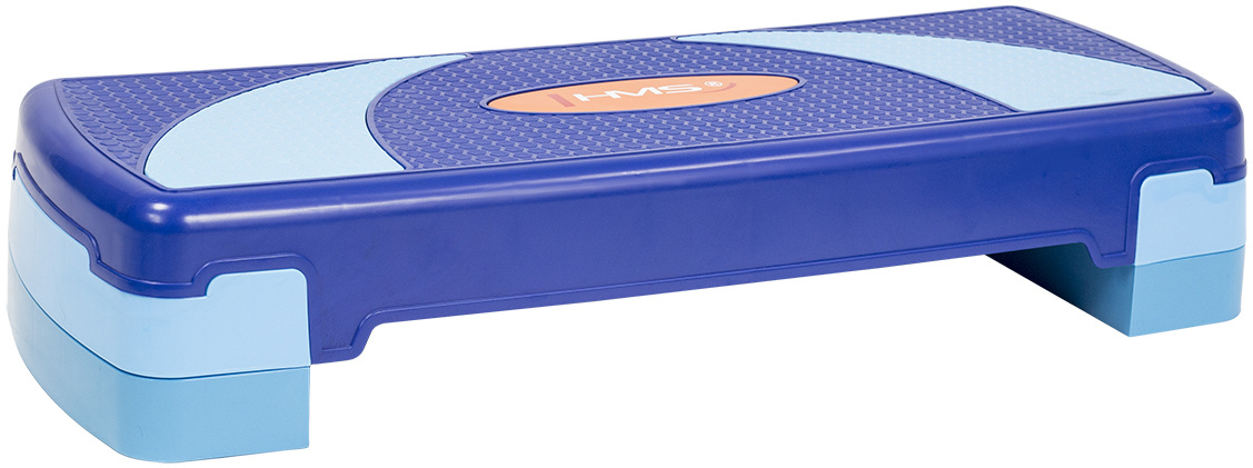 HMS AS004 Aerobic Fitness Stepbank (Blauw, 3-traps, Verstelbaar)