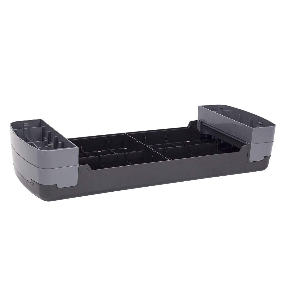 HMS AS004 Aerobic Fitness Stepbank (Zwart, 3-traps, Verstelbaar)