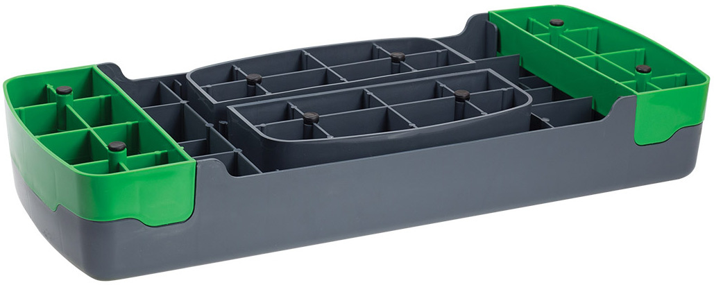 HMS AS003 Aerobic Fitness Stepbank (Groen, 2-traps, Verstelbaar)