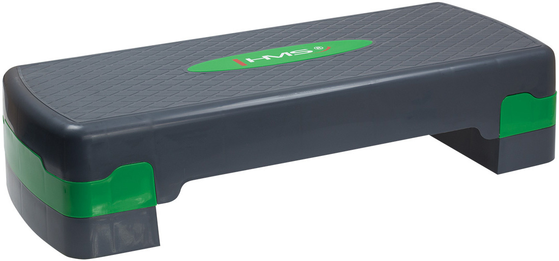 HMS AS003 Aerobic Fitness Stepbank (Groen, 2-traps, Verstelbaar)