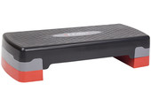 HMS AS003 Aerobic Fitness Stepbank (Rood, 2-traps, Verstelbaar)