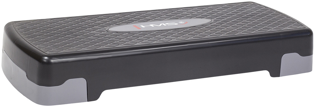 HMS AS003 Aerobic Fitness Stepbank (Rood, 2-traps, Verstelbaar)