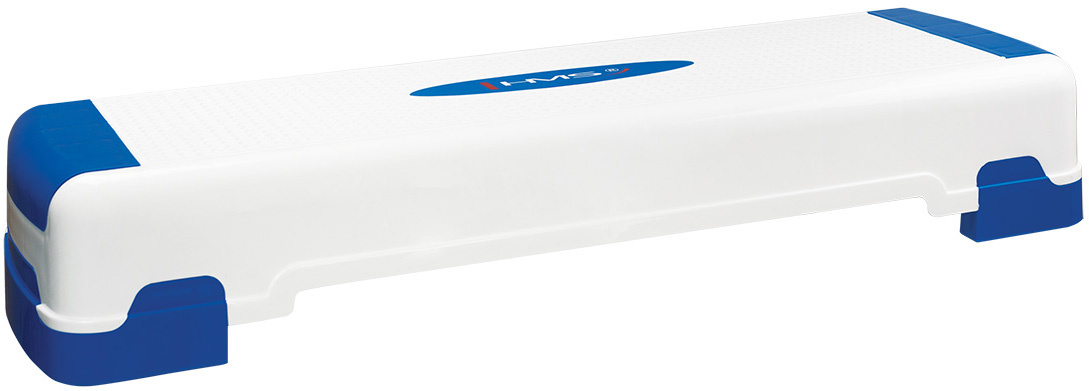 HMS AS005 Aerobic Fitness Stepbank (Wit, 3-traps, Verstelbaar)