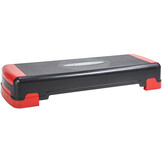 HMS AS005 Aerobic Fitness Stepbank (Rood, 3-traps, Verstelbaar)