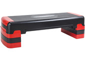 HMS AS005 Aerobic Fitness Stepbank (Rood, 3-traps, Verstelbaar)