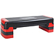 HMS HMS AS005 Aerobic Fitness Stepbank (Rood, 3-traps, Verstelbaar) HMS HMS AS005 Aerobic Fitness Stepbank (Rood, 3-traps, Verstelbaar)
