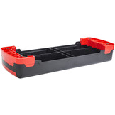 HMS AS005 Aerobic Fitness Stepbank (Rood, 3-traps, Verstelbaar)