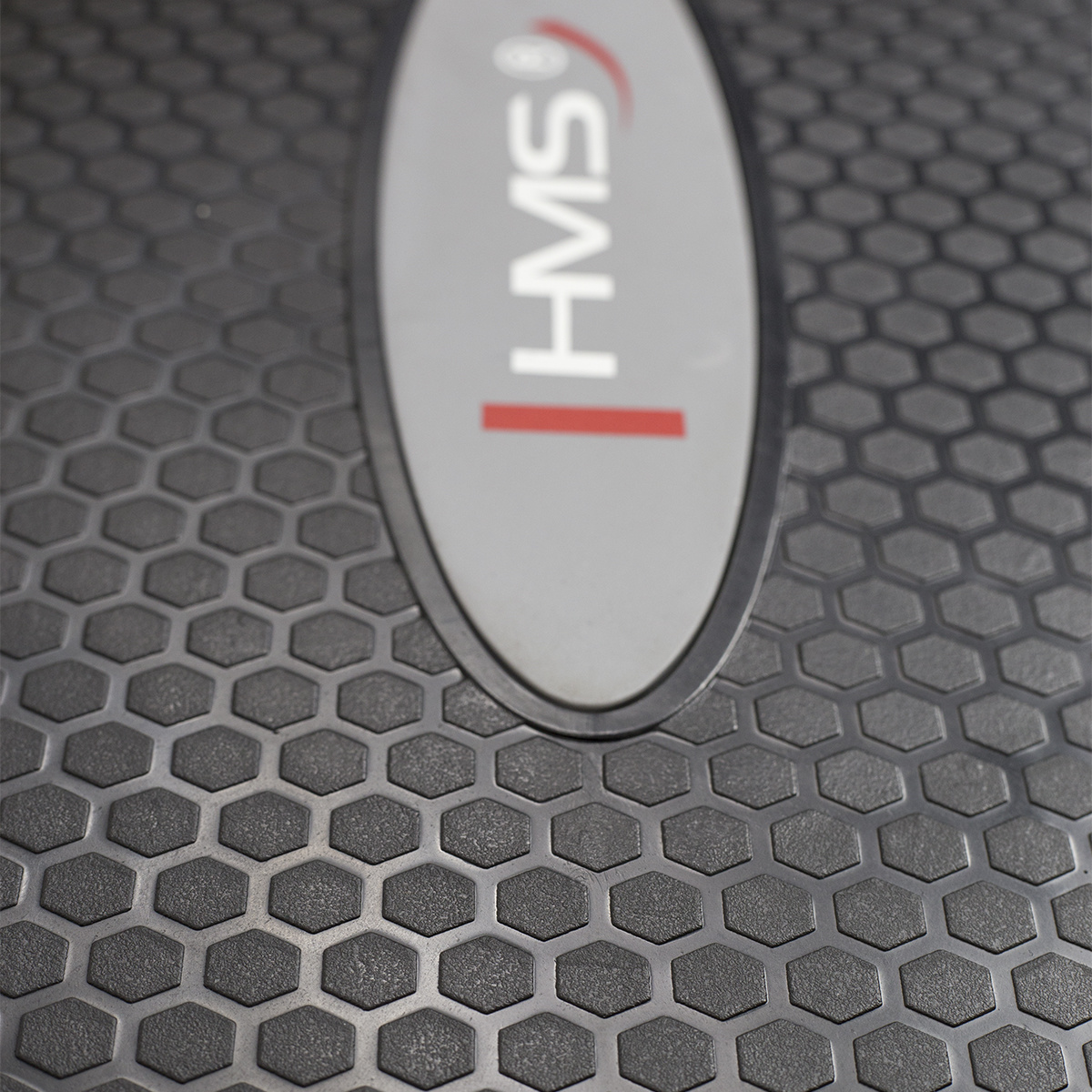 HMS AS005 Aerobic Fitness Stepbank (Rood, 3-traps, Verstelbaar)