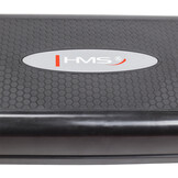 HMS AS005 Aerobic Fitness Stepbank (Rood, 3-traps, Verstelbaar)