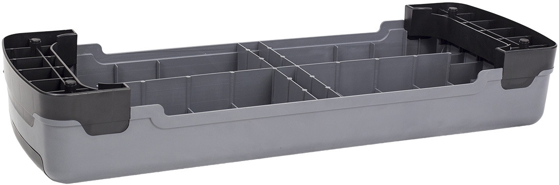 HMS AS005 Aerobic Fitness Stepbank (Zwart, 3-traps, Verstelbaar)