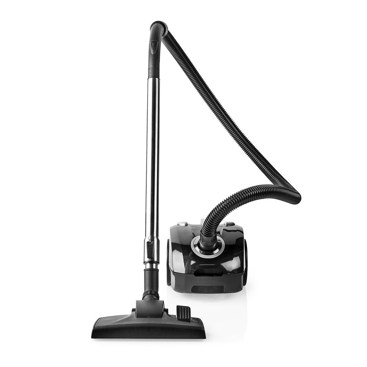 Nedis VCBG300BK Stofzuiger met Zak (Zwart, 700W)