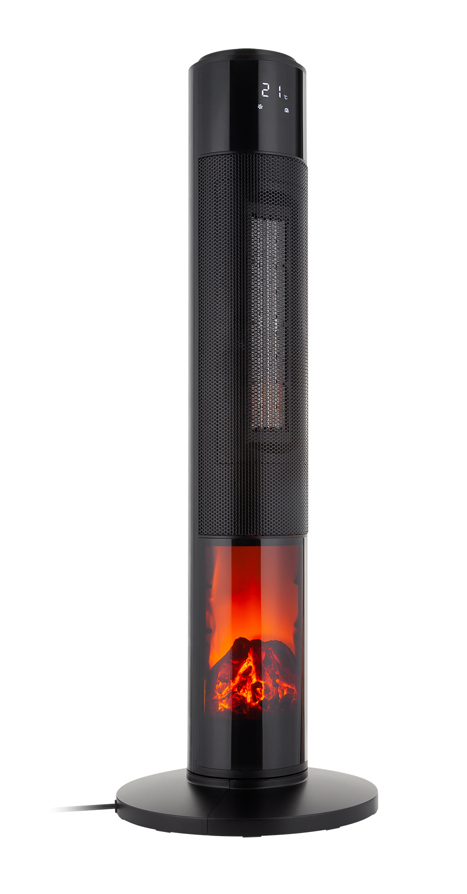 Teesa TSA8051 Keramische Ventilatorkachel met Openhaard Imitatie