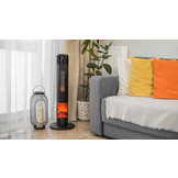 Teesa TSA8051 Keramische Ventilatorkachel met Openhaard Imitatie