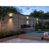 Smartwares OOL-50019 Wandlamp Buiten (Zwart, Tweezijdig)