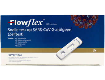 Flowflex Corona Zelftest - 5x Multiverpakking