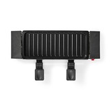 Nedis FCRA210FBK2 Gourmetstel voor 2 personen (Raclette, Grill, 400W)