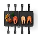 Nedis Nedis FCRA300FBK8 Gourmetstel voor 8 personen (Raclette, Steen, Grill, 1400W) Nedis Nedis FCRA300FBK8 Gourmetstel voor 8 personen (Raclette, Steen, Grill, 1400W)
