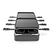 Nedis Nedis FCRA300FBK8 Gourmetstel voor 8 personen (Raclette, Steen, Grill, 1400W) Nedis Nedis FCRA300FBK8 Gourmetstel voor 8 personen (Raclette, Steen, Grill, 1400W)