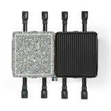 Nedis FCRA300FBK8 Gourmetstel voor 8 personen (Raclette, Steen, Grill, 1400W)