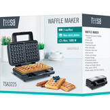Teesa TSA3225 Wafelijzer voor 2 Wafels