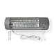 Nedis Nedis HTBA10GY Badkamer Verwarming (Kantelbaar, 1200W, 2 warmtestanden) Nedis Nedis HTBA10GY Badkamer Verwarming (Kantelbaar, 1200W, 2 warmtestanden)
