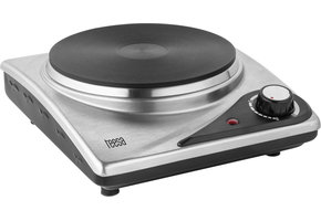 Teesa TSA0202 Elektrische Kookplaat (1 pits, 1500W, RVS)