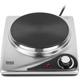 Teesa TSA0202 Elektrische Kookplaat (1 pits, 1500W, RVS)