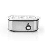 Nedis KAEB120EAL Eierkoker voor 3 Eieren - RVS