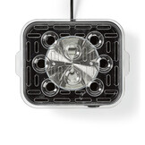 Nedis KAEB130EAL Eierkoker voor 8 Eieren - RVS