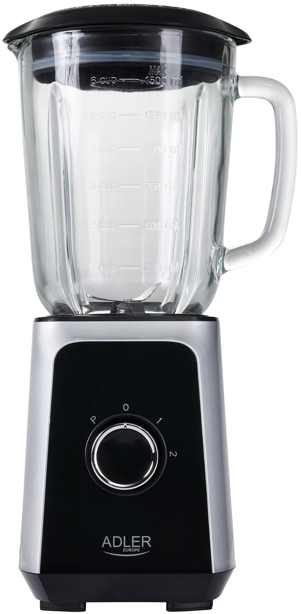 Adler AD 4076 Blender met Glazen kan (1,5L, 1000W)