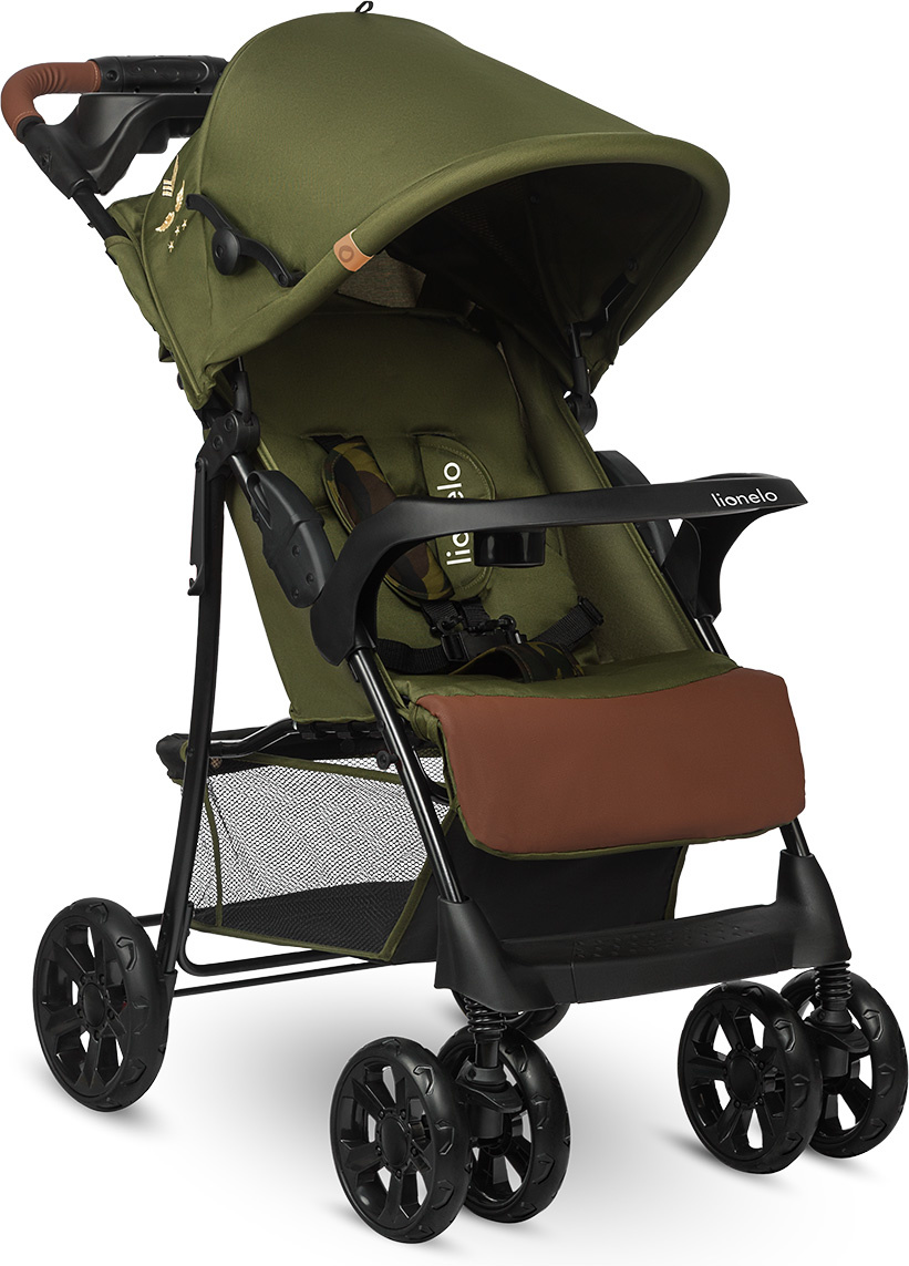 Lionelo Emma Plus Buggy Forest Green met Luiertas