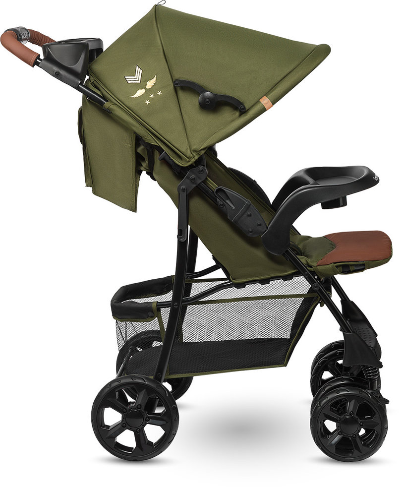Lionelo Emma Buggy Lichtgewicht, Eenvoudig inklapbaar, Verstelbare
