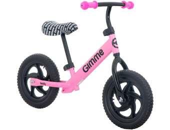 Gimme Teddy Loopfiets - Roze