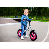 Gimme Nemo Loopfiets met Rem Roze - Leeftijd 2+