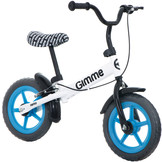 Gimme Nemo Loopfiets met Rem Blauw - Leeftijd 2+