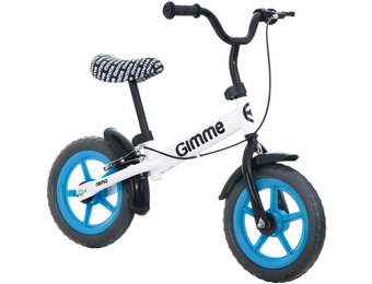 Gimme Nemo Loopfiets met Rem - Blauw