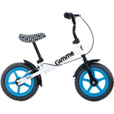 Gimme Nemo Loopfiets met Rem Blauw - Leeftijd 2+