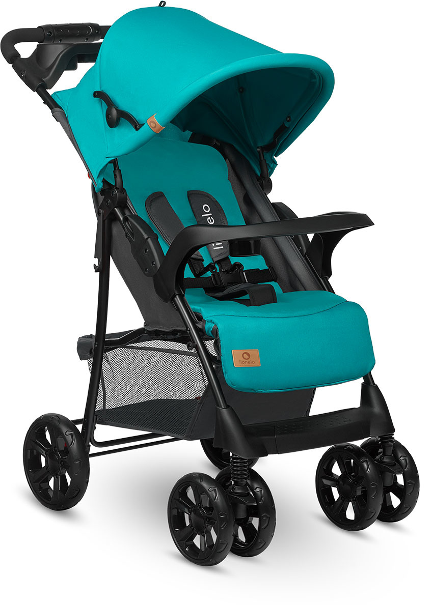 Lionelo Emma Plus Buggy Vivid Turquoise met Luiertas