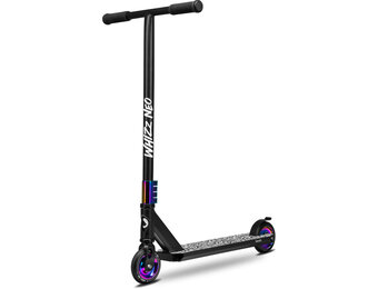 Lionelo Whizz Neo Stuntstep - Zwart Carbon