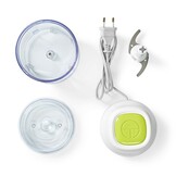 Nedis KAMC100CWT Hakmolen (Wit, 200W, 1 snelheid)