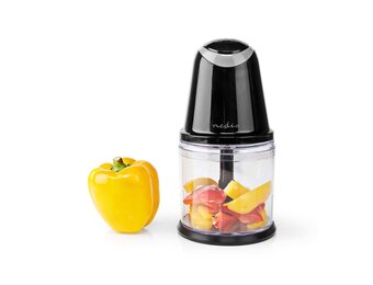 Nedis KAMC200CBK Hakmolen (Zwart, 260W, 2 snelheden)