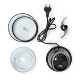 Nedis KAMC200CBK Hakmolen (Zwart, 260W, 2 snelheden)