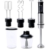 Zeegma Handy Chef Staafmixer met Turbofunctie (1500W, 5-in-1-mixerset)
