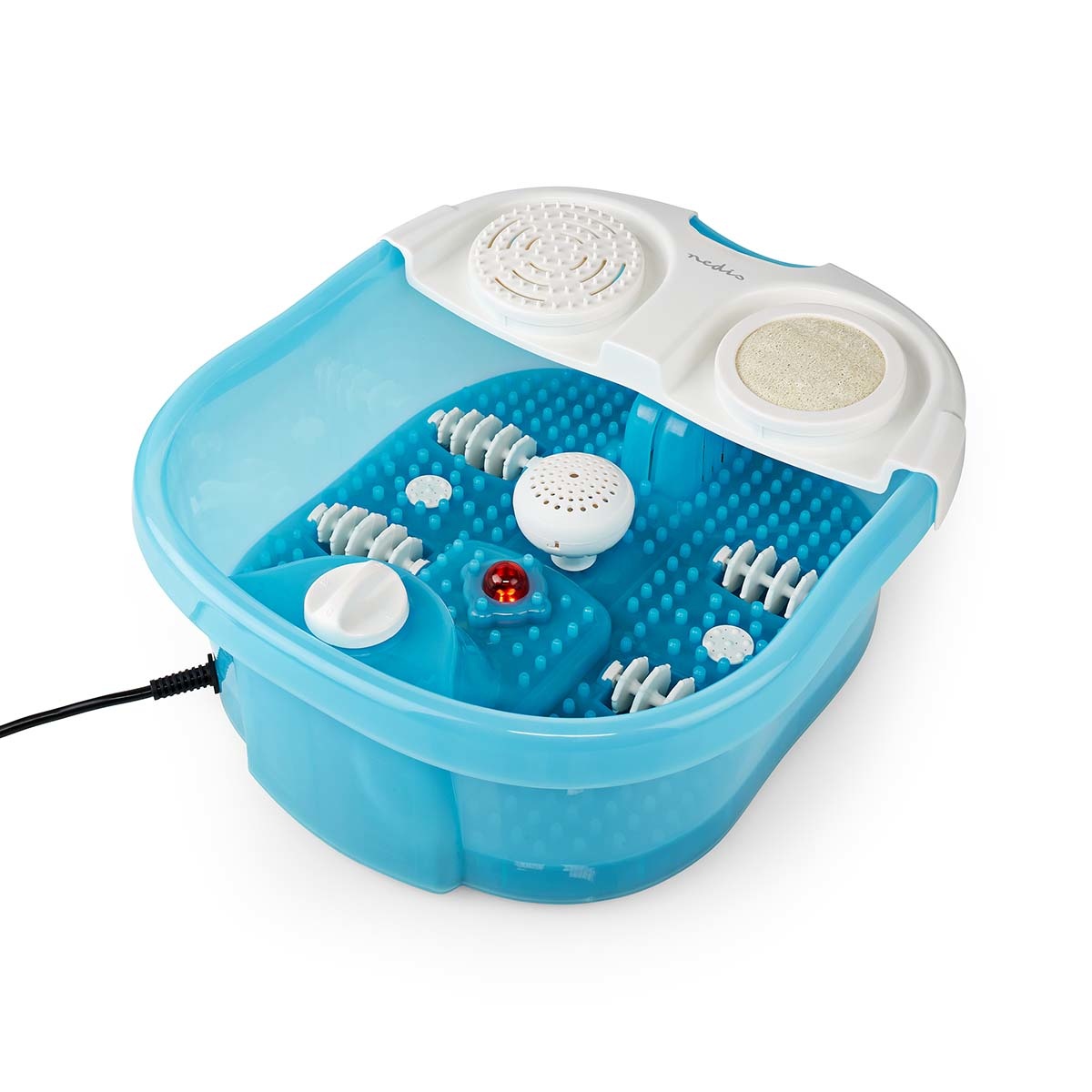 Nedis HCFB400FWT Voetenbad (3 Massagemodi, 1 Warmte stand)